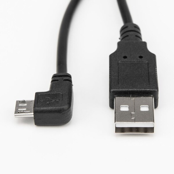 1 Ft Micro Usb Cable - Usb A To Right An